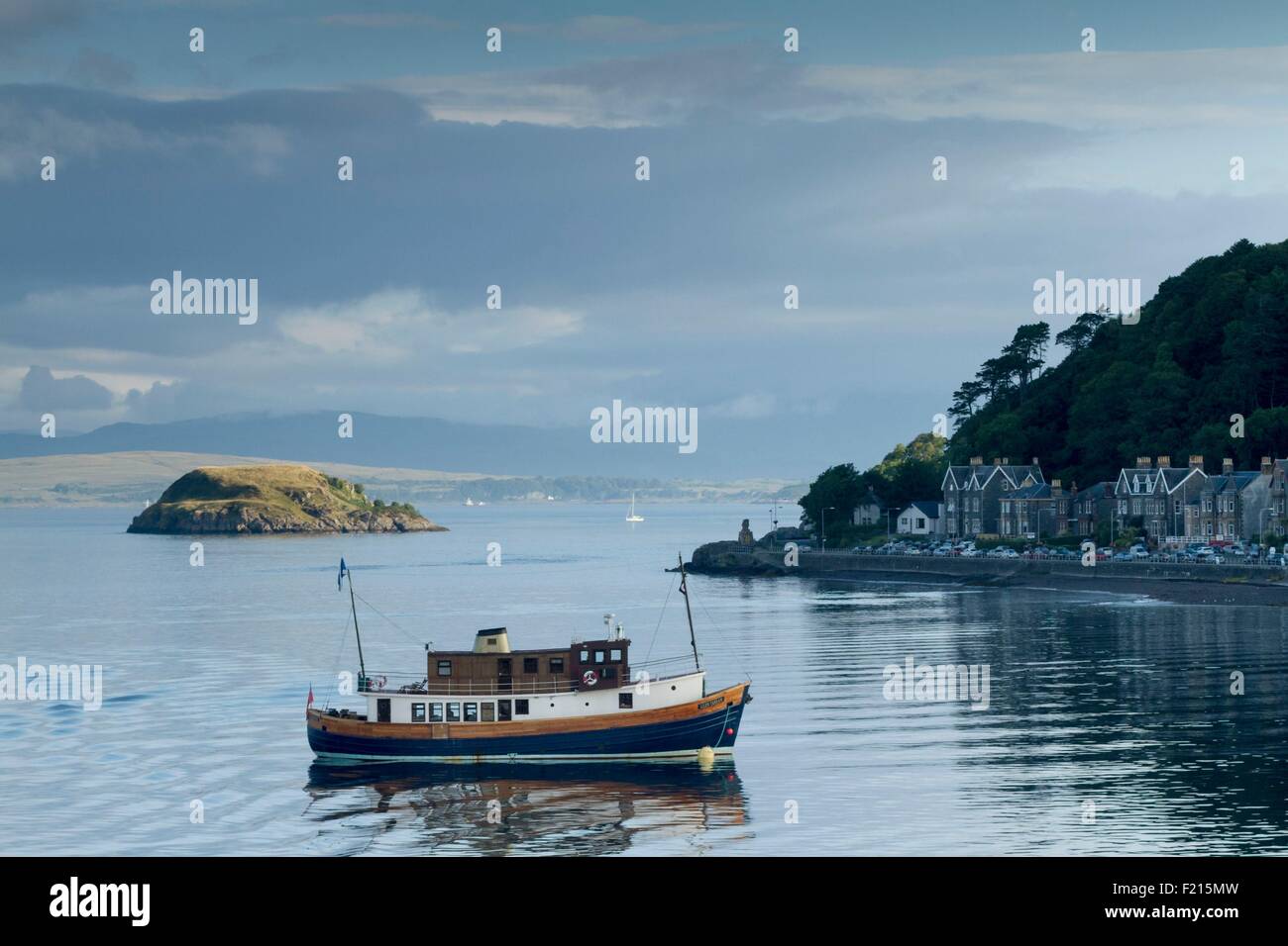 Regno Unito, Scozia, Argyll, Oban, Oban Bay Foto Stock