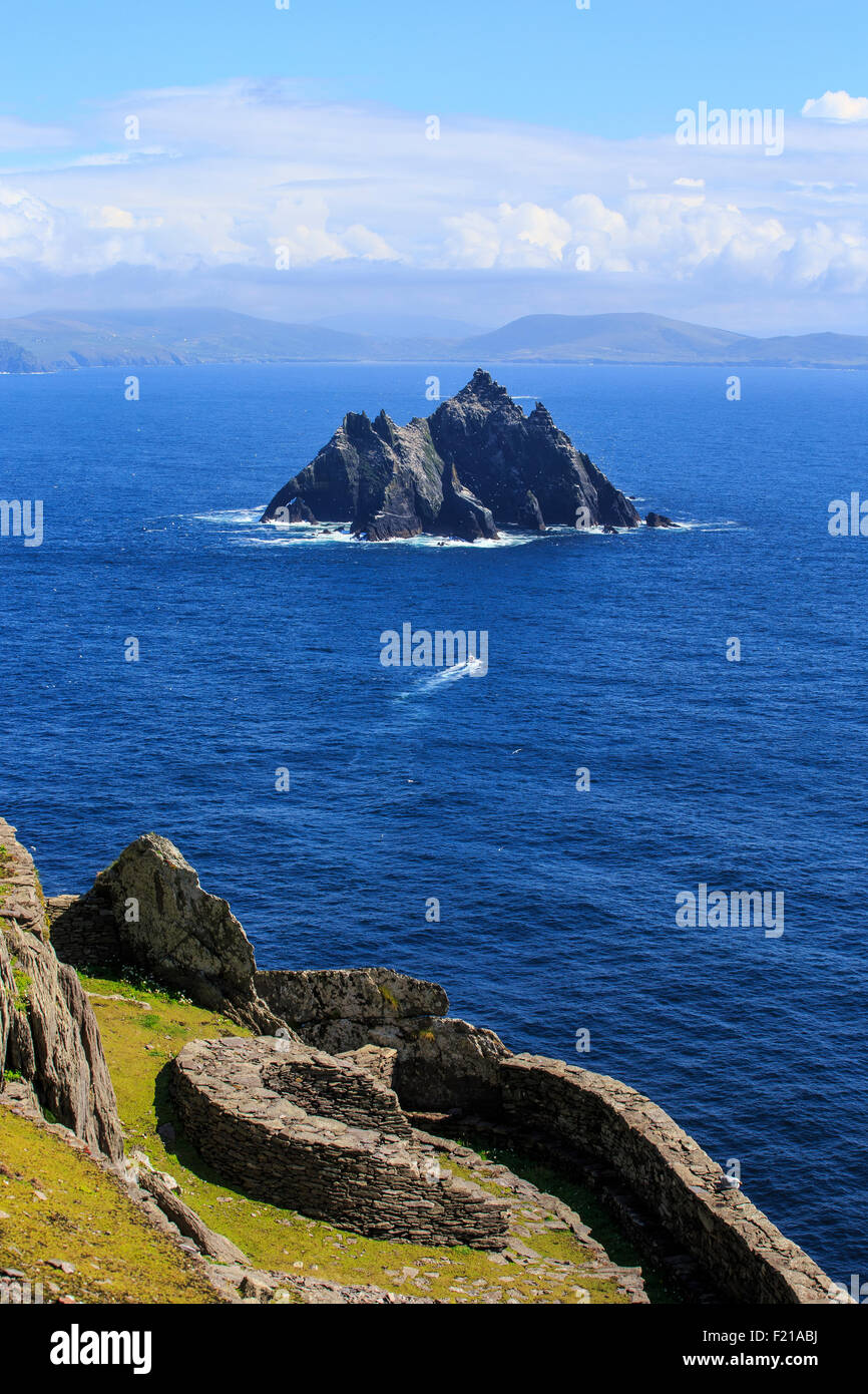 Little Skellig Michael isola dell' Irlanda Foto Stock
