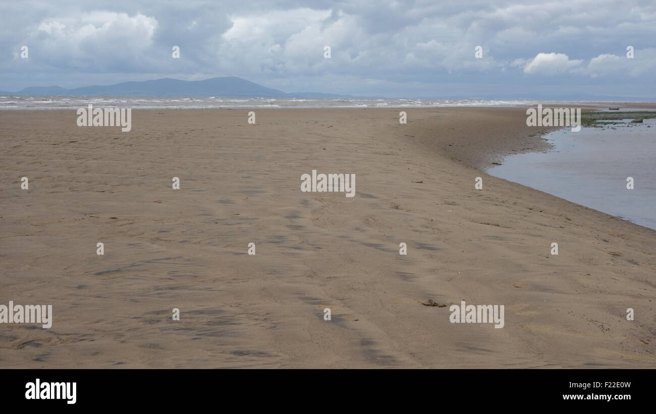 Spiaggia di Allonby Foto Stock