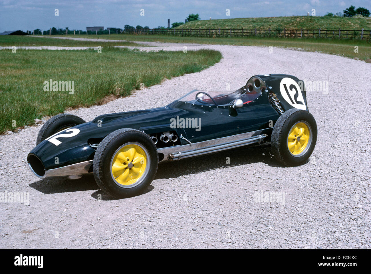 Foto SALONE DI DONINGTON COLLECTION 1958-59 Lotus-Climax Tipo 16 Foto Stock