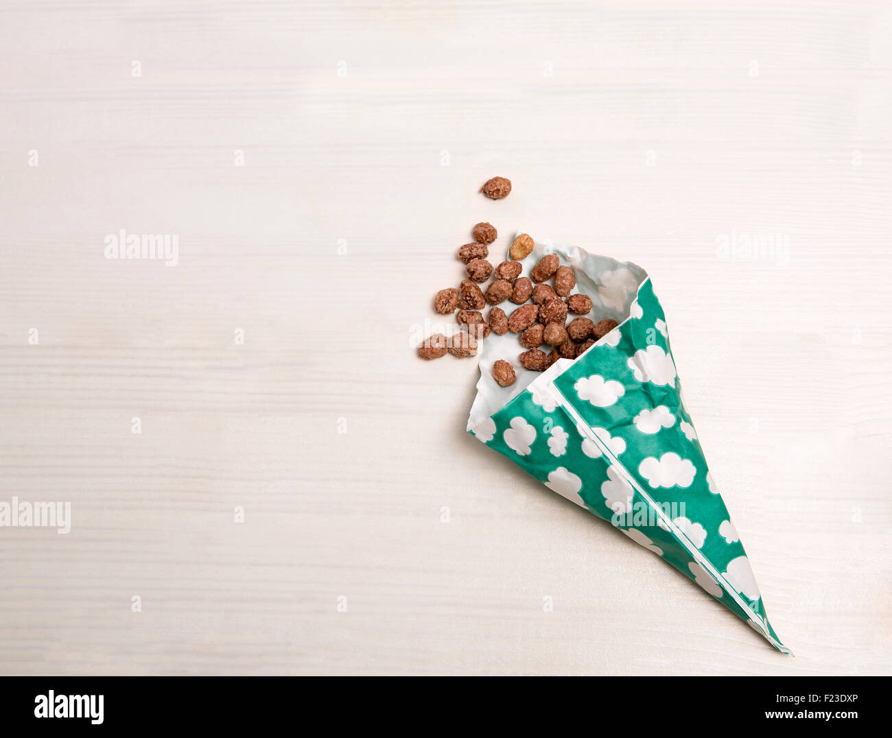 Confetti come sfondo per l'Oktoberfest Foto Stock