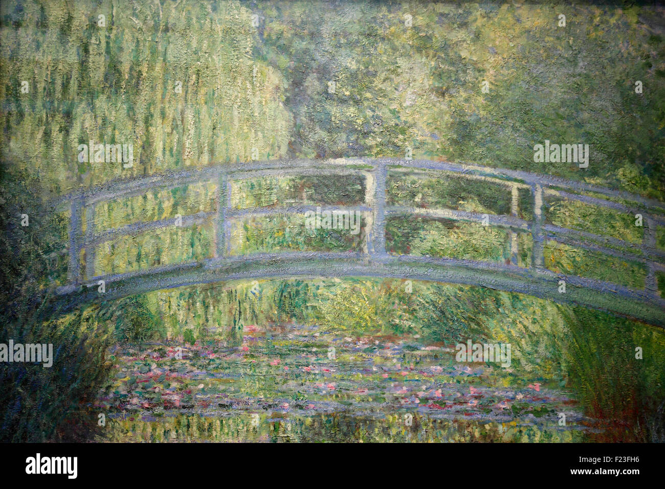 Il Footbridge giapponese di Claude Monet, Musée d'Orsay, Parigi, Francia Foto Stock