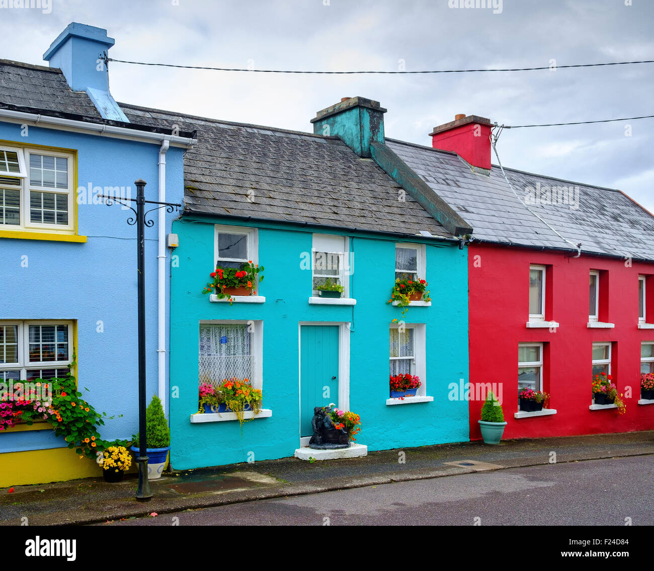 Eyeries, penisola di Beara, County Cork, Irlanda Foto Stock