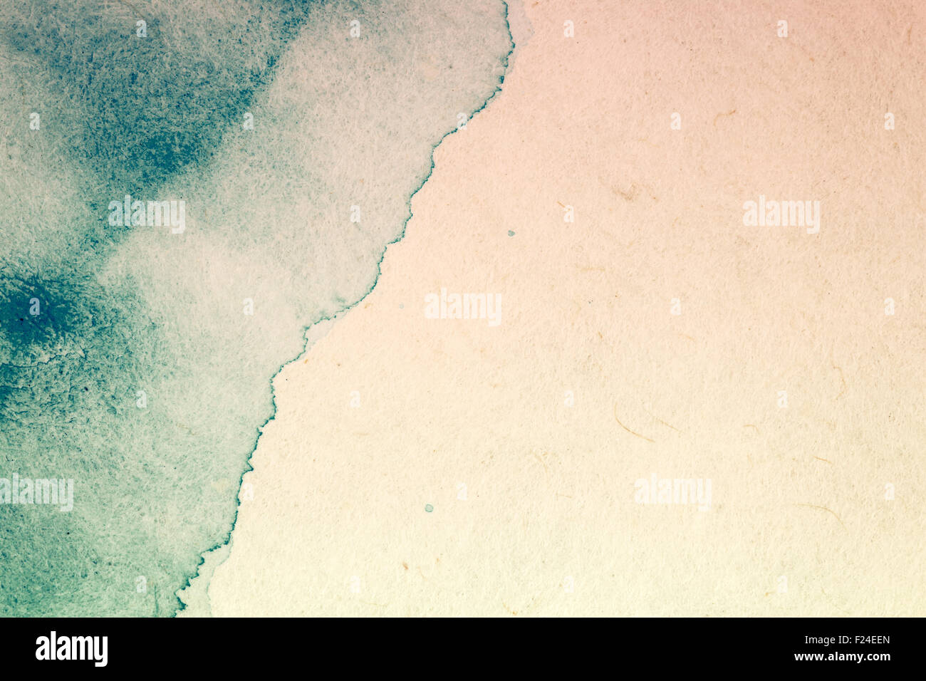 Abstract disegnati a mano sfondo ad acquerello Foto Stock