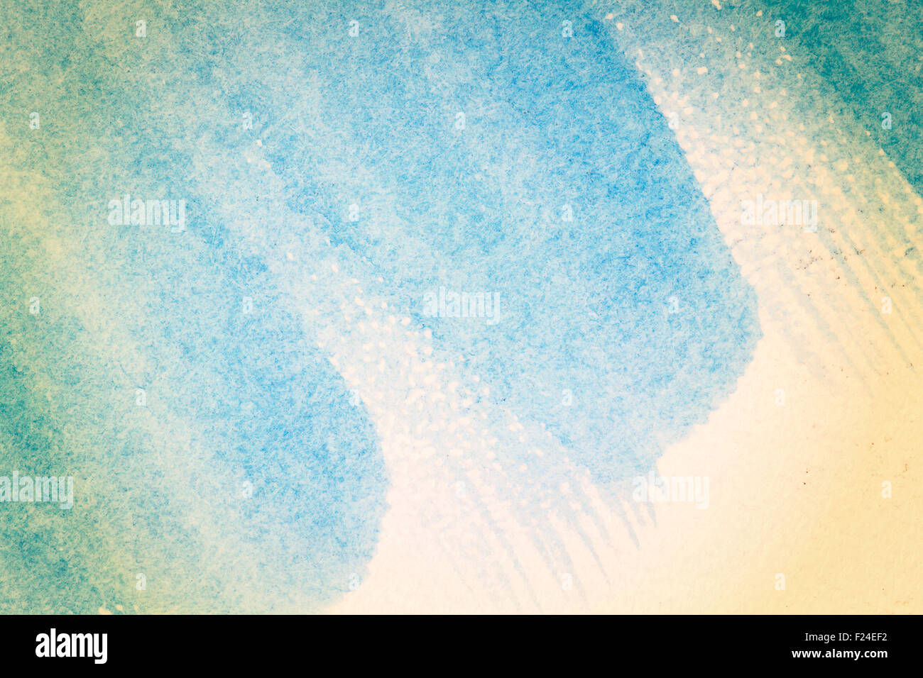 Abstract disegnati a mano sfondo ad acquerello Foto Stock