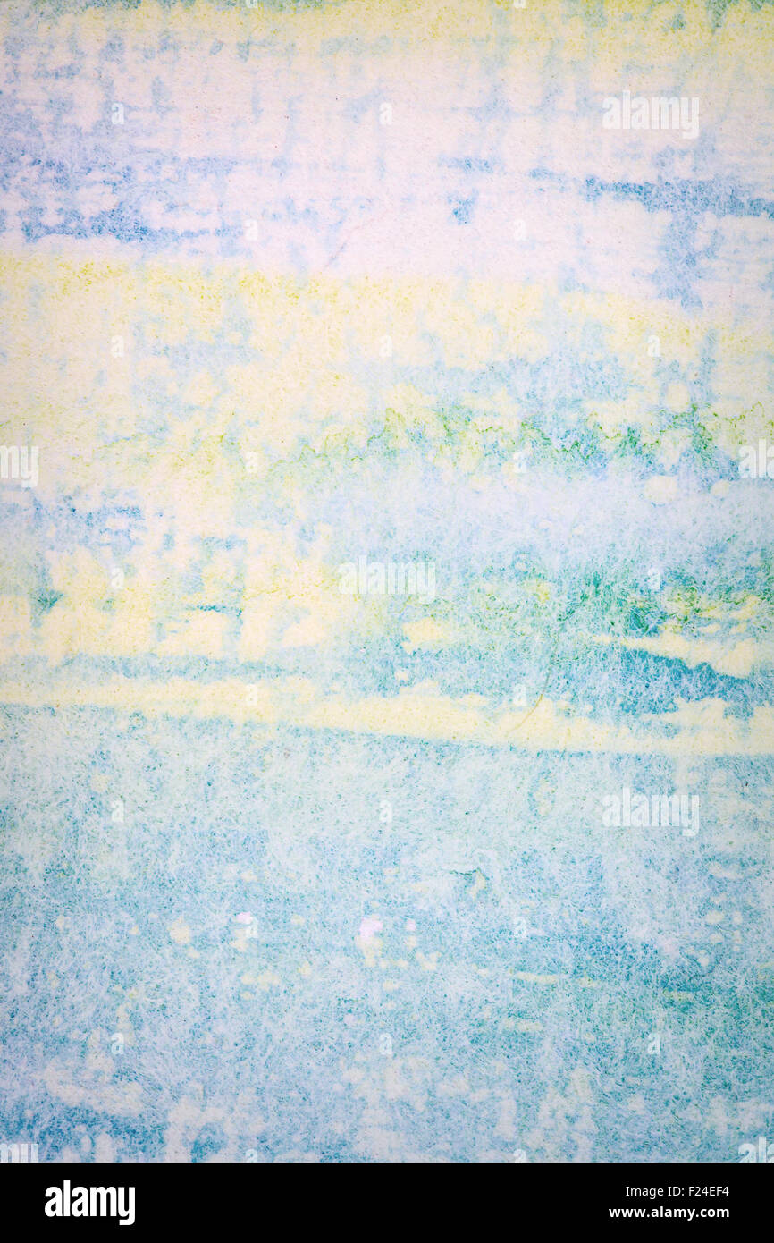 Abstract disegnati a mano sfondo ad acquerello Foto Stock