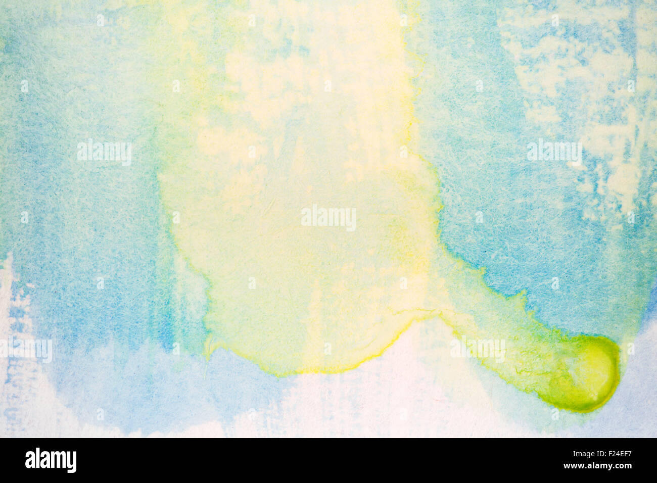 Abstract disegnati a mano sfondo ad acquerello Foto Stock