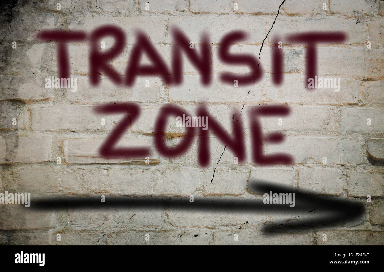 Concetto di migrazione Foto Stock