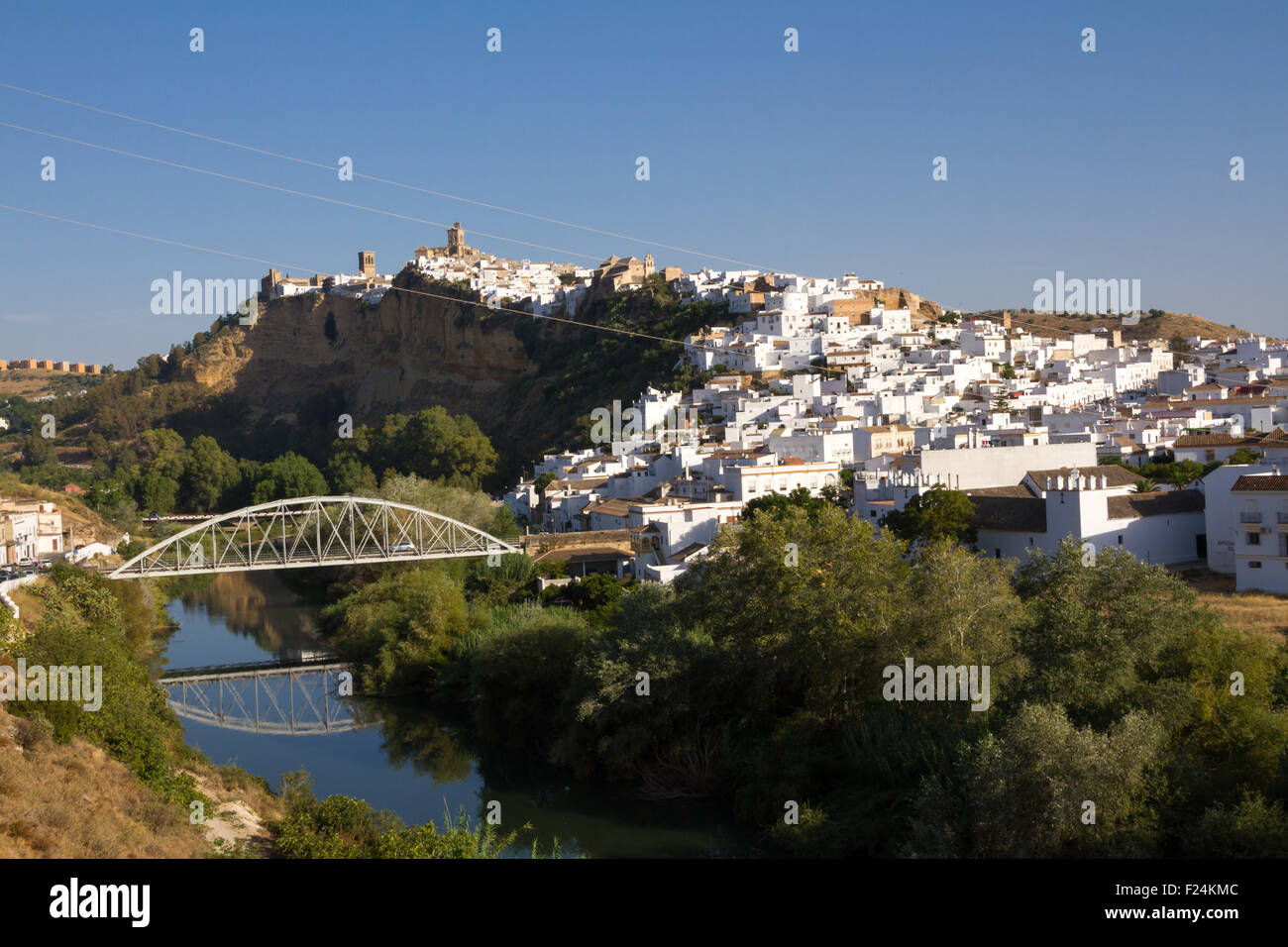 Arcos de la Frontera, Cadice, Andalusia, Spagna Foto Stock