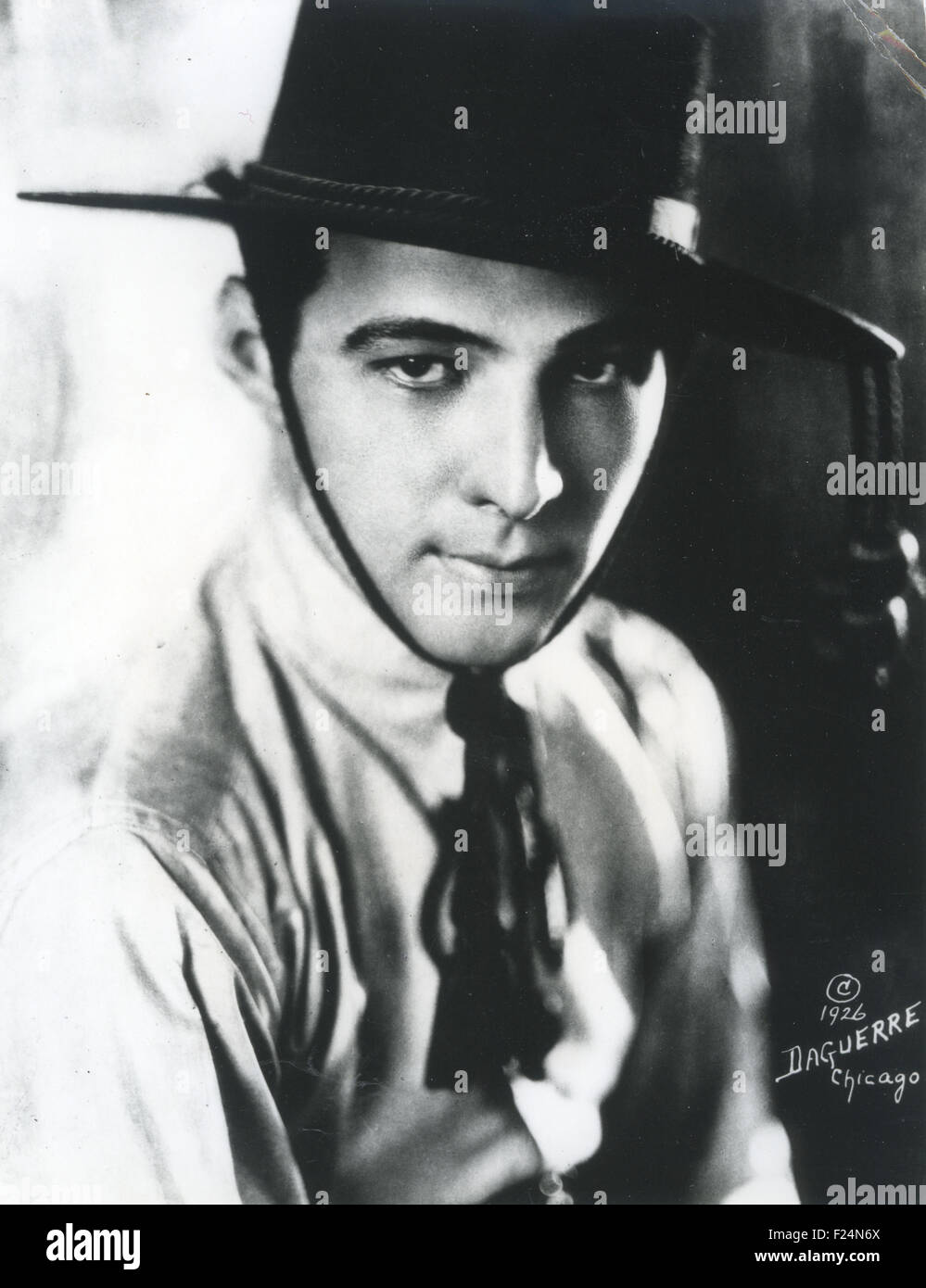 Rodolfo Valentino (1895-1926) Italiano-americano nato il film muto attore nel 1921 Metro Pictures film i quattro cavalieri dell'Apoclypse Foto Stock