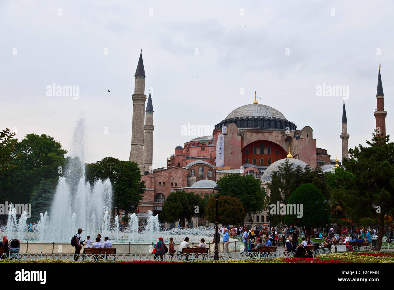 Hagia Sofia Istanbul, Turchia Foto Stock