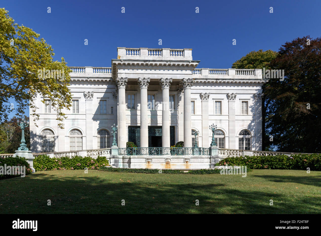 Casa di marmo, estate " Cottage " di Alva e Wiliam K. Vanderbilt a Newport, RI, STATI UNITI D'AMERICA. Foto Stock