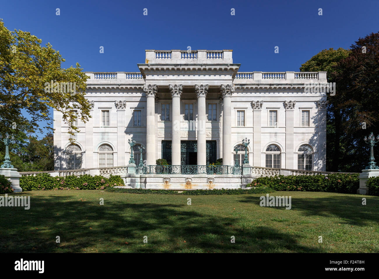 Casa di marmo, estate " Cottage " di Alva e Wiliam K. Vanderbilt a Newport, RI, STATI UNITI D'AMERICA. Foto Stock