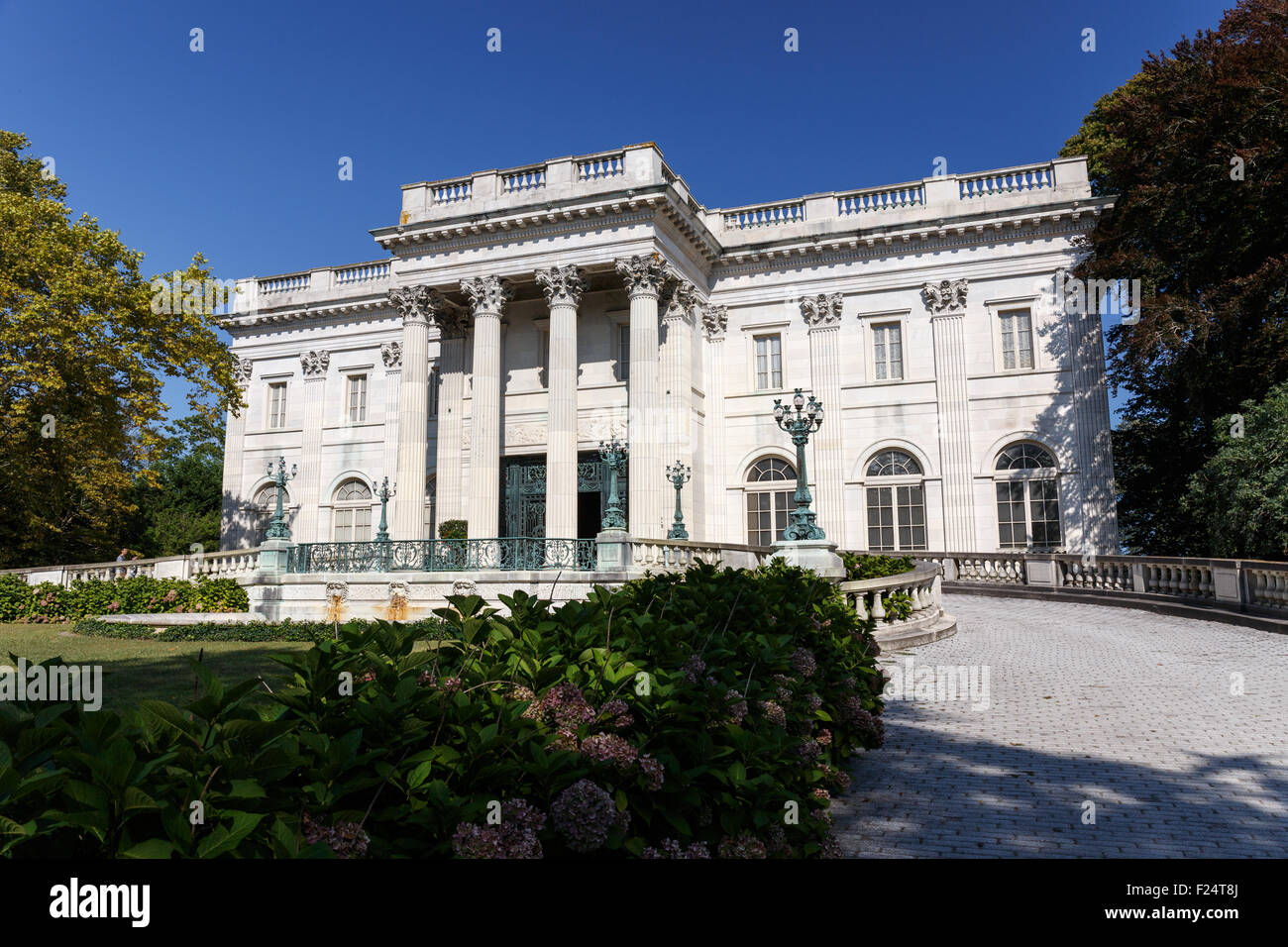 Casa di marmo, estate " Cottage " di Alva e Wiliam K. Vanderbilt a Newport, RI, STATI UNITI D'AMERICA. Foto Stock