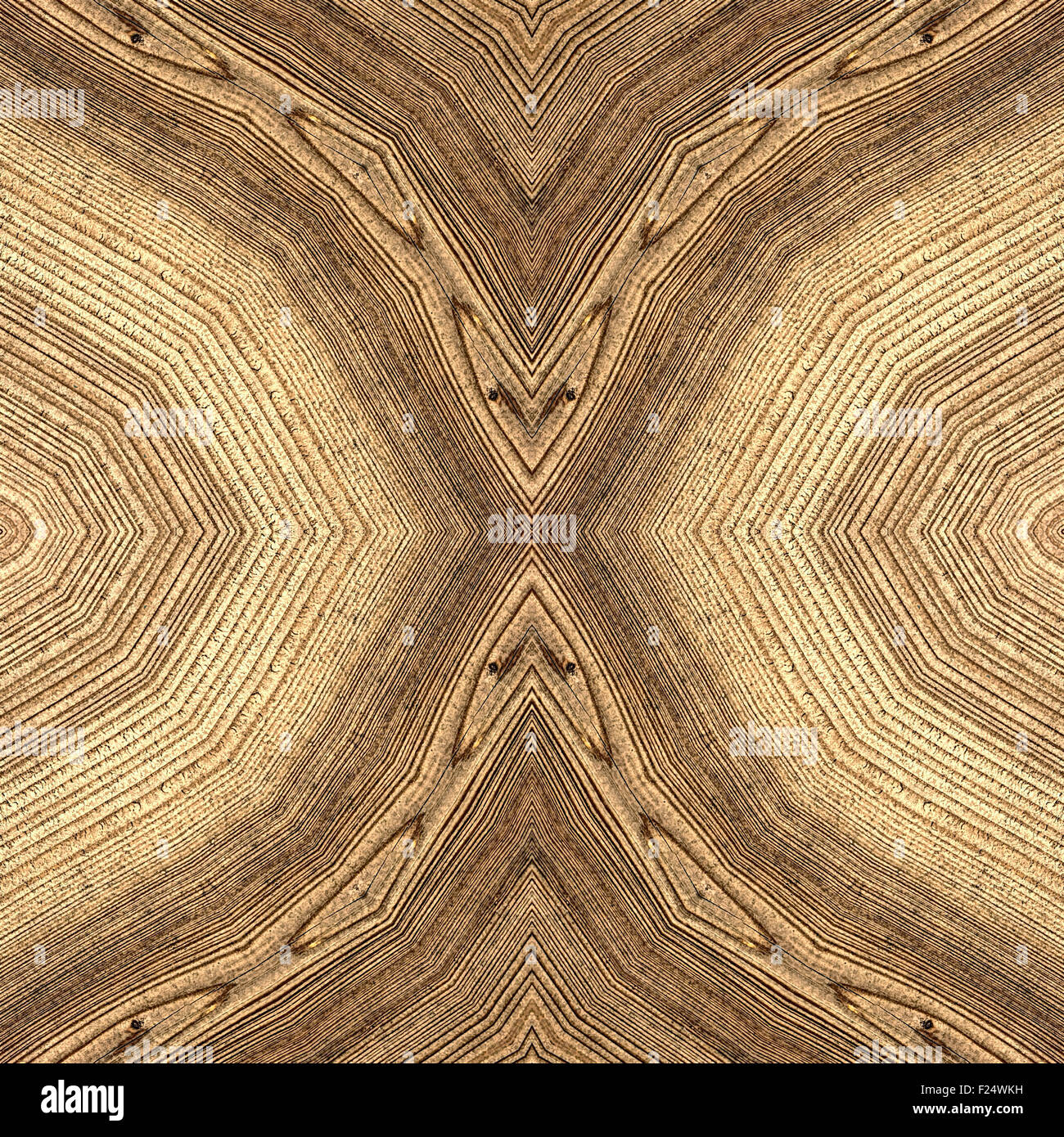 Legno astratta senza giunture di sfondo o texture illustrazione geometrica, intarsio. Foto Stock