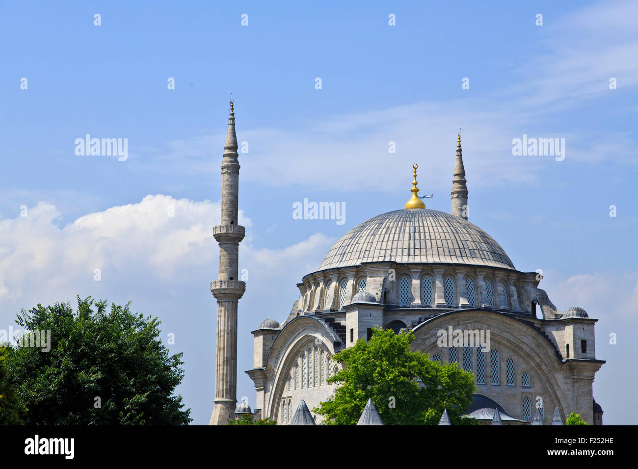 Architettura islamica delle moschee di Istanbul , Turchia Foto Stock