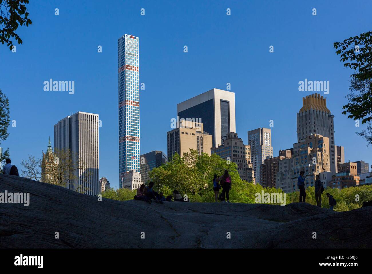 Stati Uniti, New York, Central Park Foto Stock