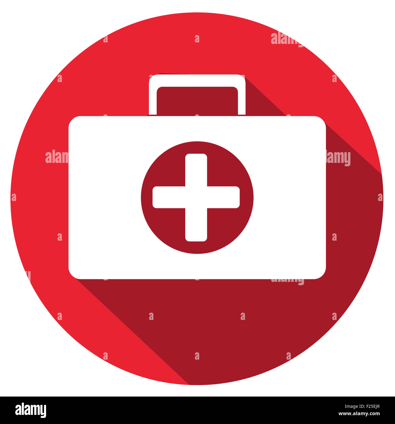 L intervento di primo soccorso Foto Stock