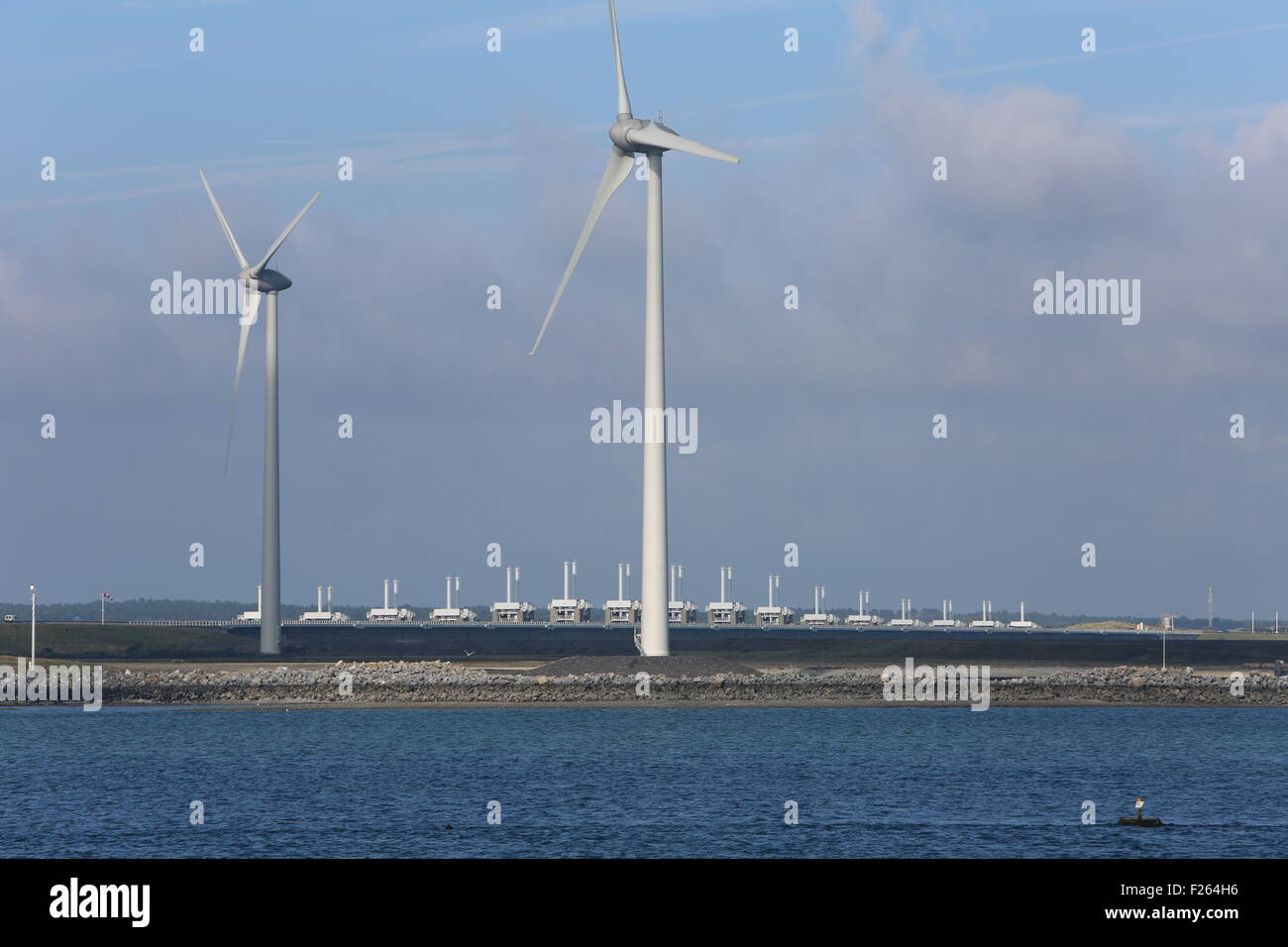 Delta lavora in Olanda, Paesi Bassi Foto Stock