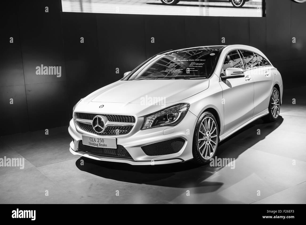 Bangkok, Tailandia - 4 Aprile 2015: Mercedes-Benz auto mostra in 36 Bangkok International Motor Show il 4 aprile 2015. Foto Stock