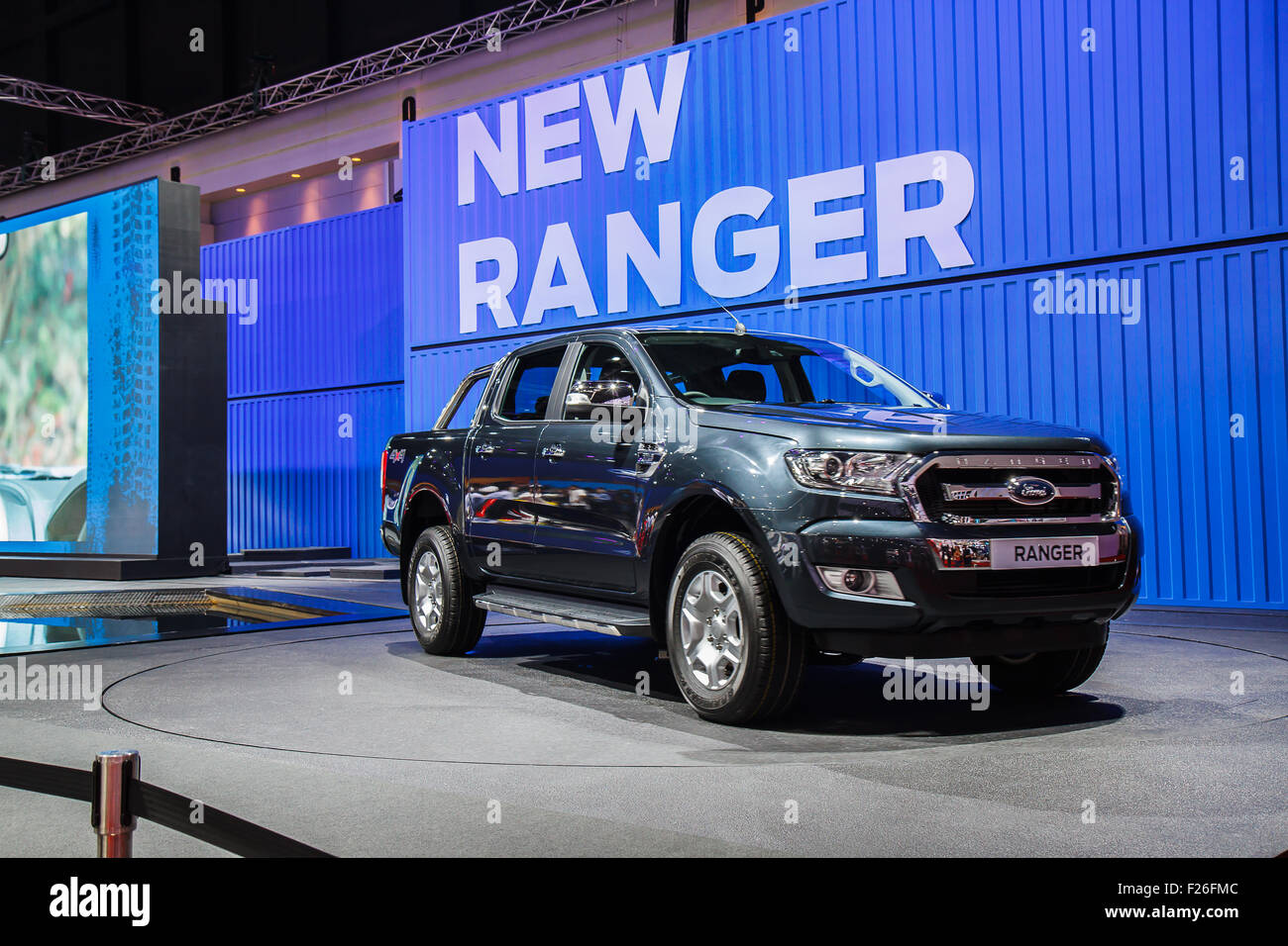 Bangkok, Tailandia - 4 Aprile 2015: Ford Ranger auto mostra in 36 Bangkok International Motor Show il 4 aprile 2015. Foto Stock
