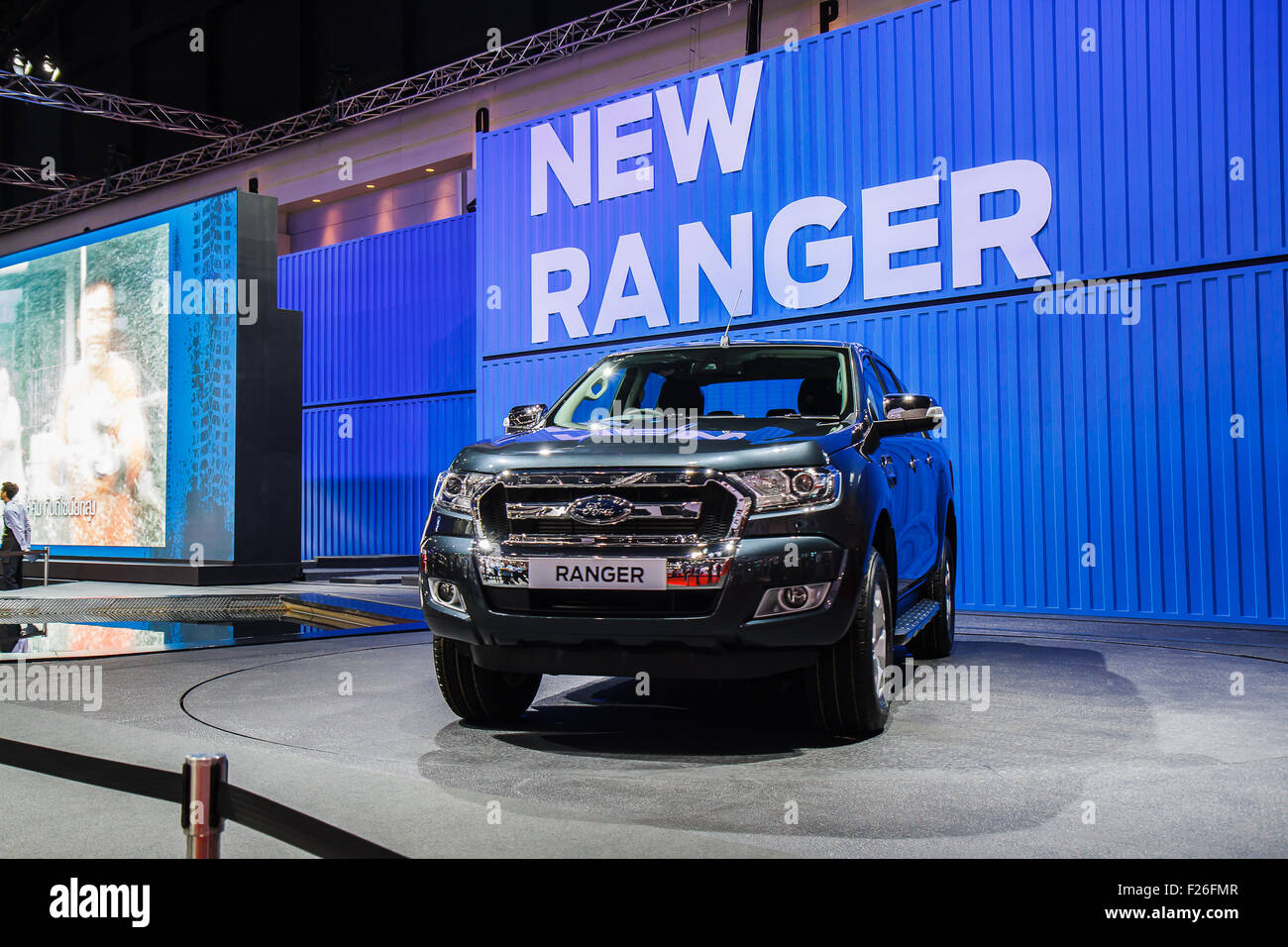 Bangkok, Tailandia - 4 Aprile 2015: Ford Ranger auto mostra in 36 Bangkok International Motor Show il 4 aprile 2015. Foto Stock