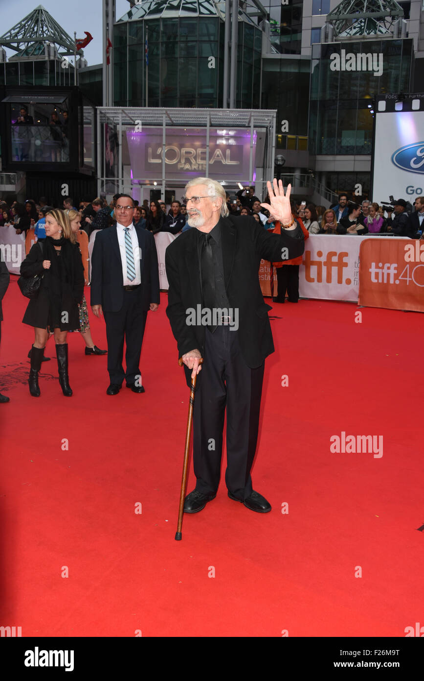 Toronto, Ontario, Canada. Xii Sep, 2015. Attore Martin Landau assiste il 'Ricordati di' premiere durante il Toronto International Film Festival al Roy Thomson Hall il 12 settembre 2015 a Toronto in Canada © Igor Vidyashev/ZUMA filo/Alamy Live News Foto Stock