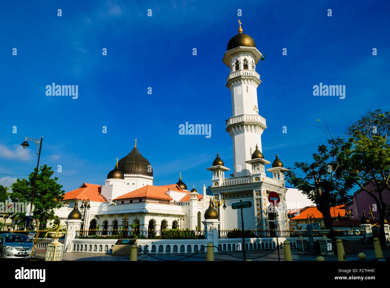 Kapitan Keling moschea di Penang Foto Stock