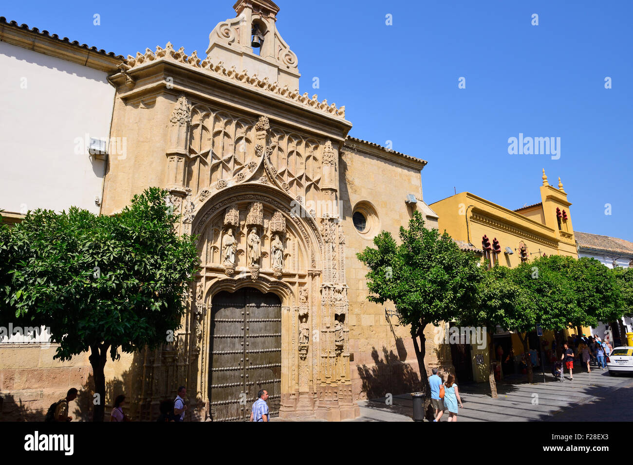 Ingresso alla Mezquita catedral (Cattedrale Moschea di Cordova, Andalusia, Spagna Foto Stock