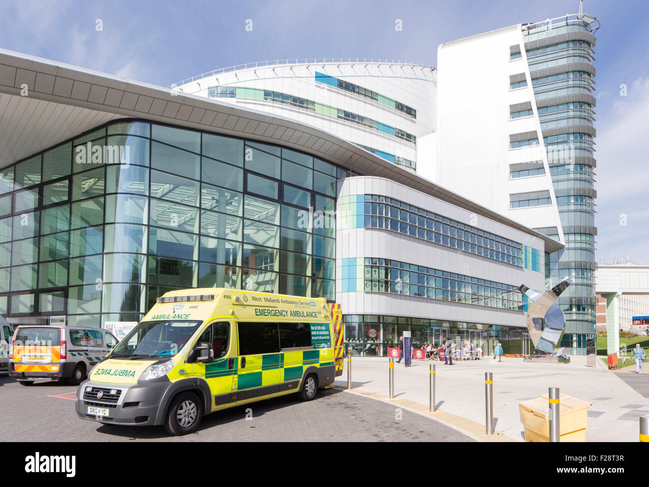 La Queen Elizabeth Hospital, Birmingham, Inghilterra, Regno Unito Foto Stock