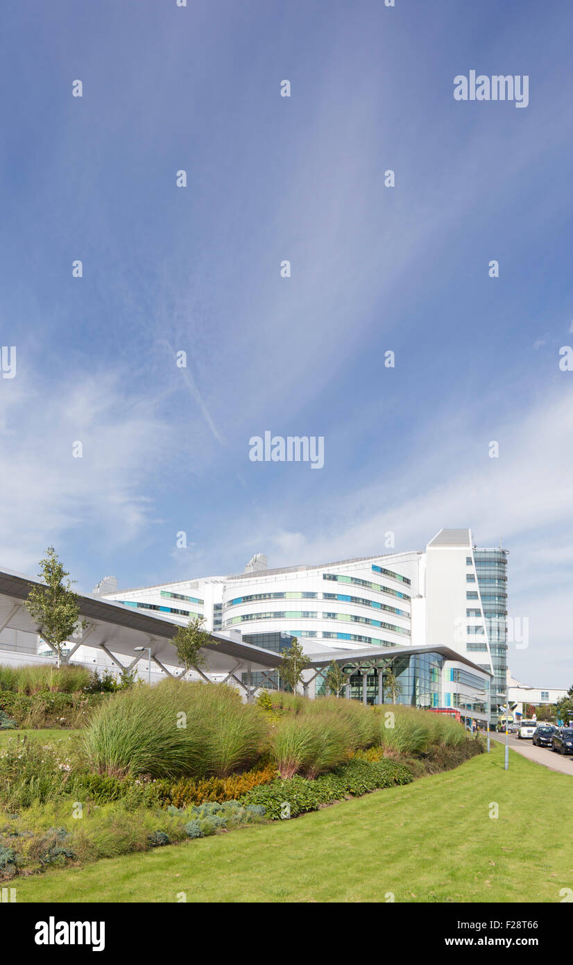 La Queen Elizabeth Hospital, Birmingham, Inghilterra, Regno Unito Foto Stock