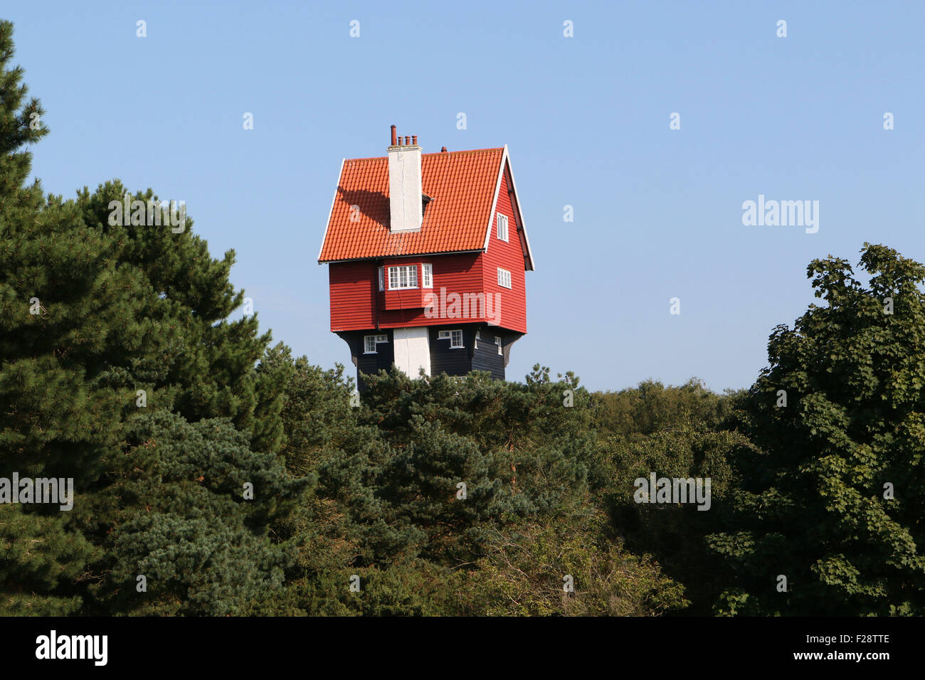Casa di nuvole, Thorpness Foto Stock