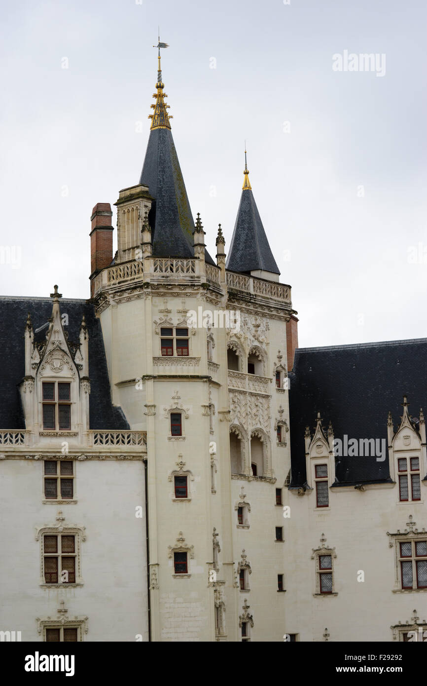 Château des Ducs de Bretagne,Nantes, Foto Stock