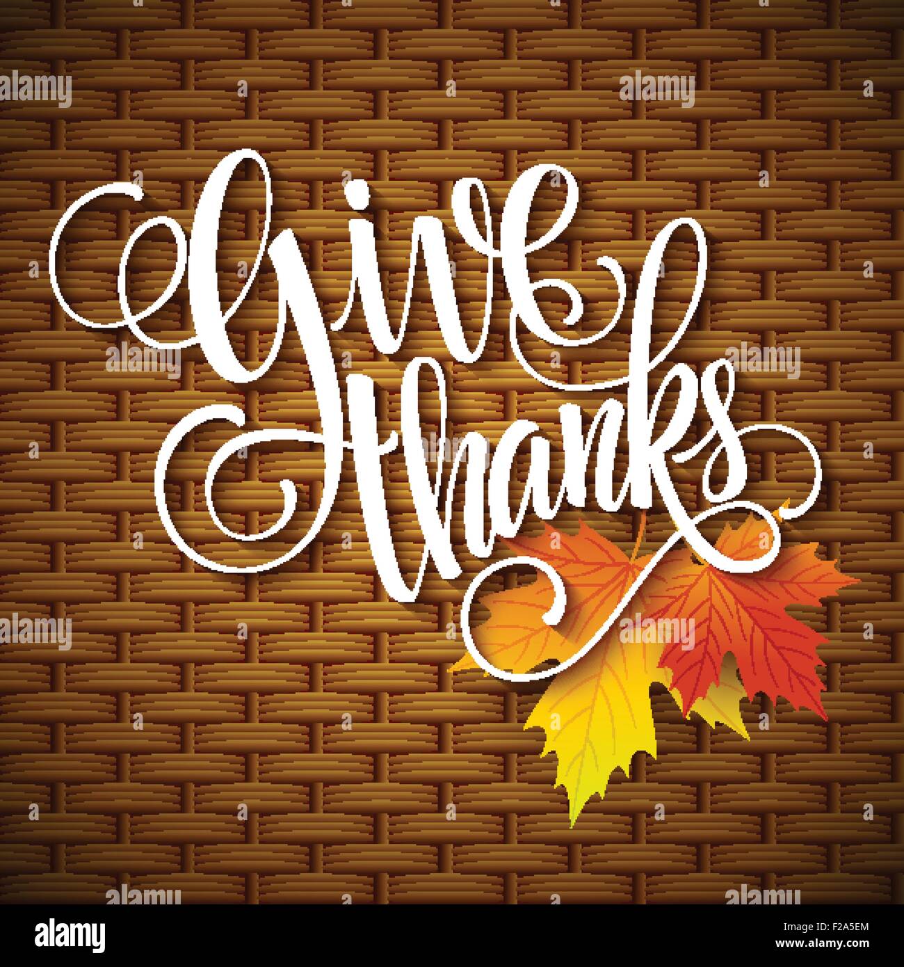 La Giornata del ringraziamento di scritte. Illustrazione Vettoriale Illustrazione Vettoriale