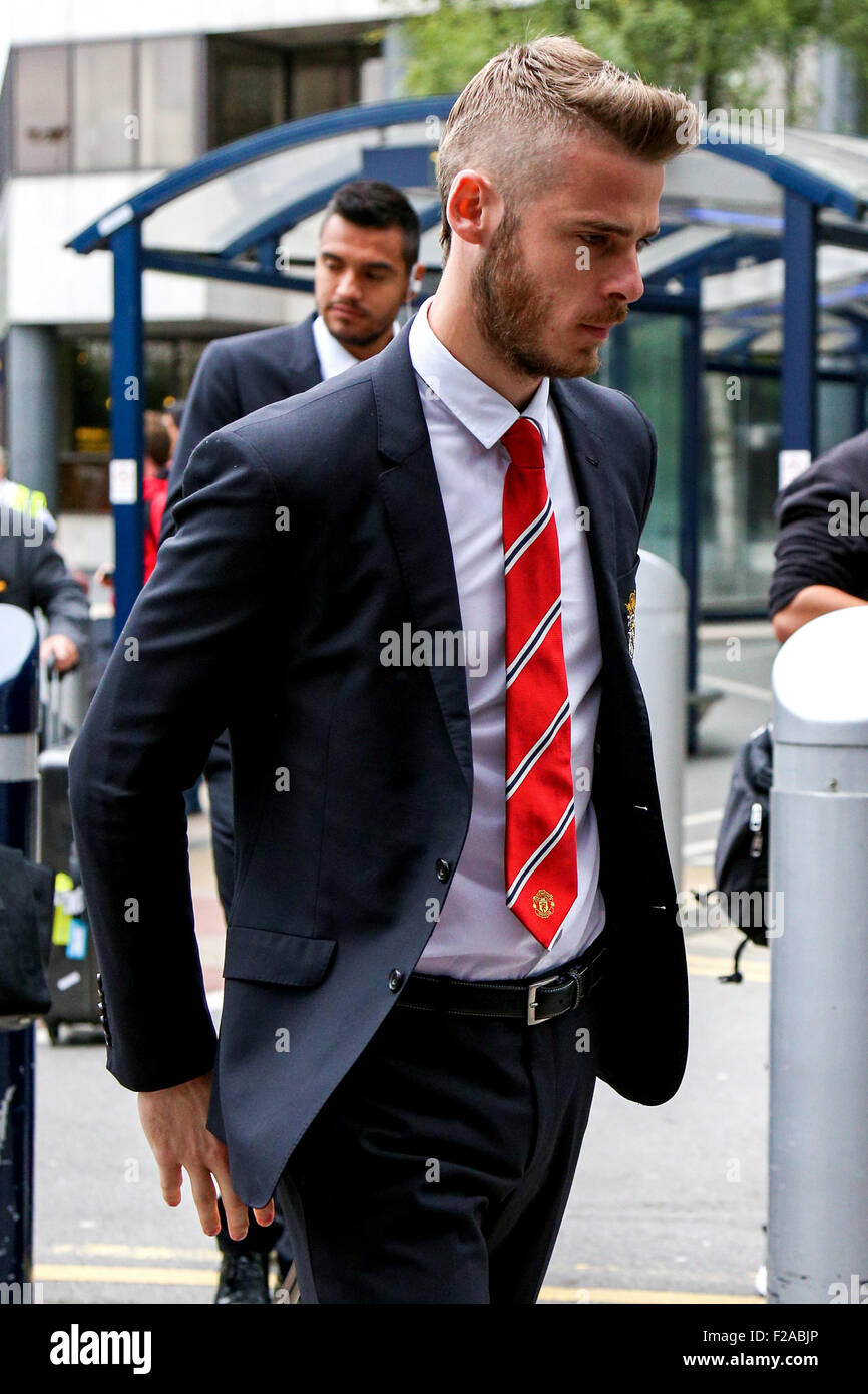 Il Manchester United David de Gea. Foto Stock