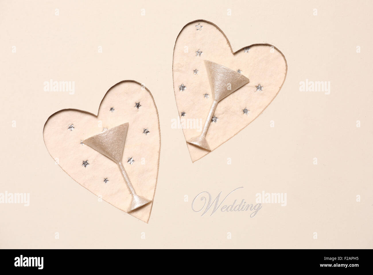 Wedding guest book sfondo astratto Foto Stock