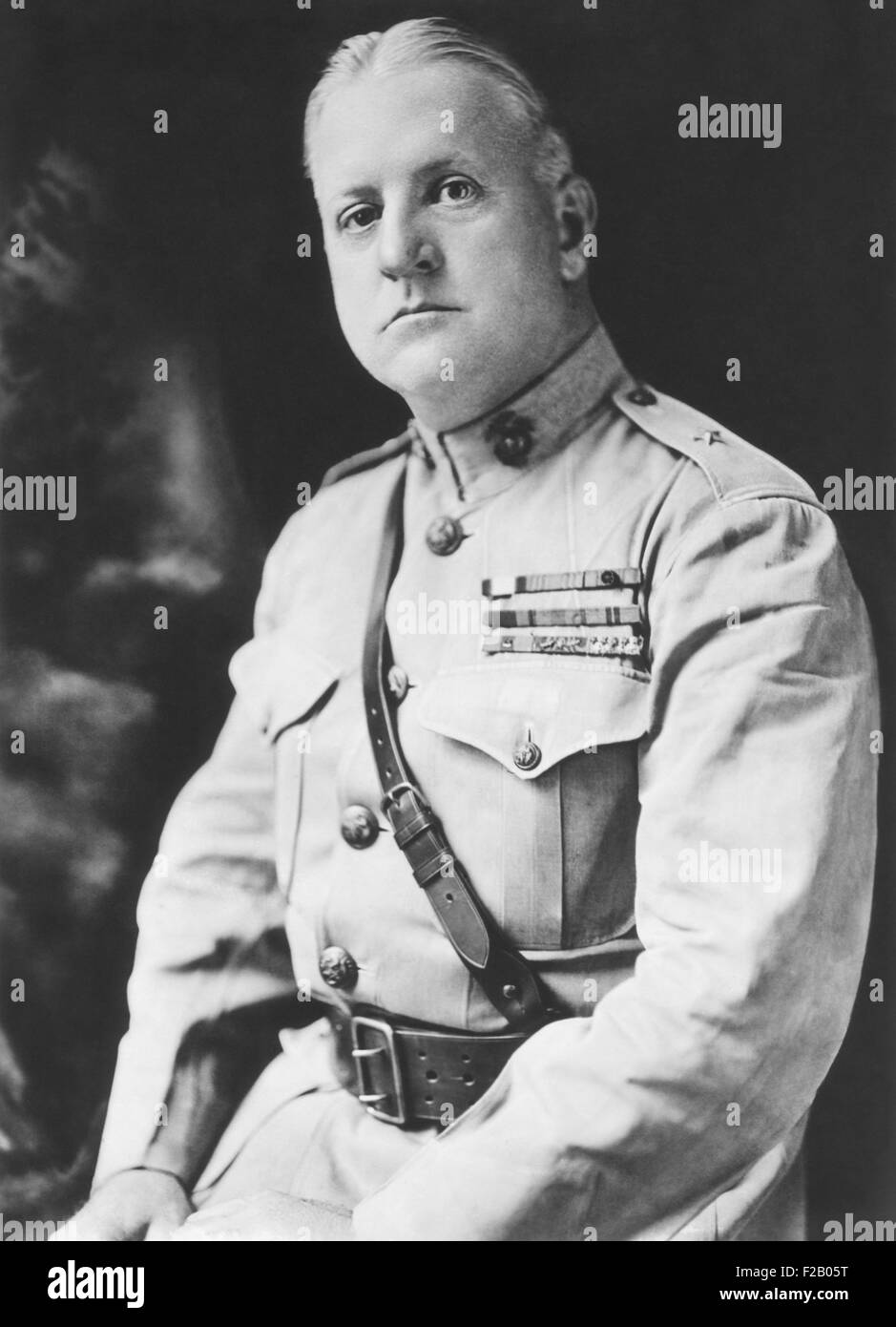 Il brigadiere generale Harry Lee come Governatore Militare di Santo Domingo, 18 aprile 1923. Il noi occupati nella Repubblica Dominicana dal 1915-24, perché non era restituire debiti nei confronti di Stati Uniti e in altri paesi. (CSU 2015 9 690) Foto Stock