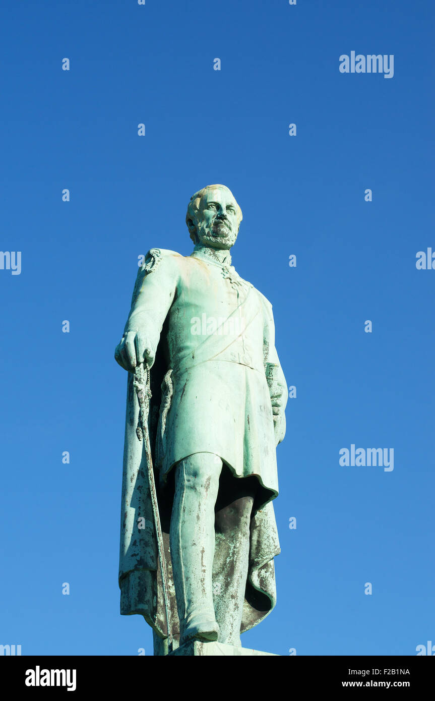 Statua di Sir Henry Havelock in Mowbray Park, Sunderland, Tyne and Wear, England, Regno Unito Foto Stock