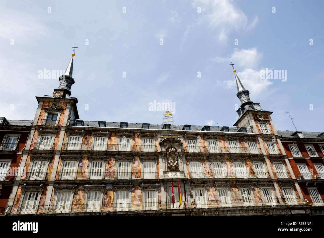 La Pasticceria in piazza Mayor- La Casa de la Panadería en la plaza Mayor Foto Stock