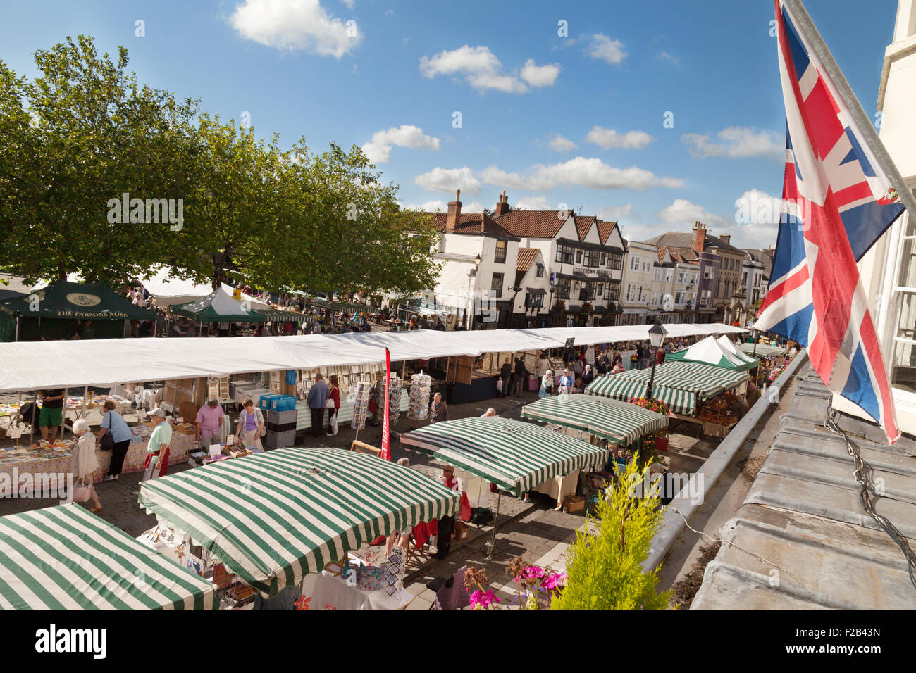 Pozzetti di mercato, il Marketplace, pozzi, Somerset England Regno Unito Foto Stock