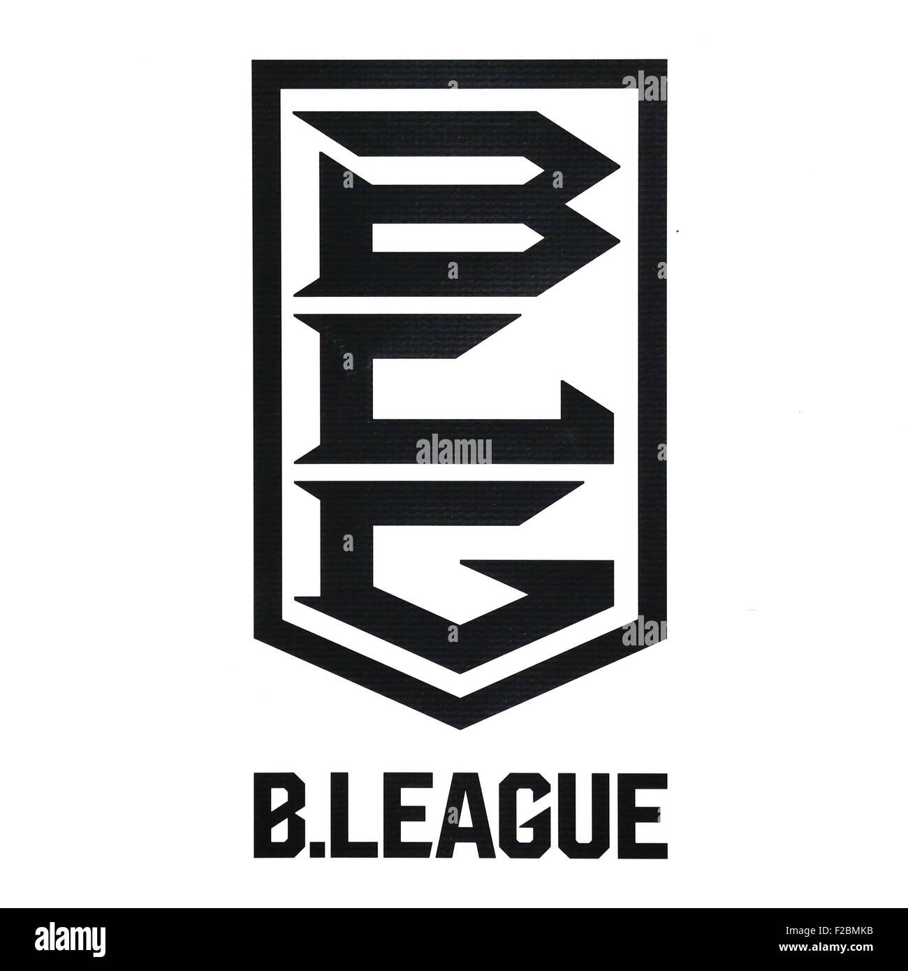 B.LEAGUE vista generale, 15 settembre 2015 - Basket : una conferenza stampa è detenuto da JPBL (Giappone Professional Basketball League) a Tokyo in Giappone. JPBL ha annunciato il nuovo basket giapponese League name, 'B.campionato' e logo design. Il Giappone in precedenza aveva due distinti campionati di pallacanestro, NBL e bj League, ma questi hanno ora fusa sotto pressione dalla FIBA per formare il nuovo campionato e dare il Giappone una possibilità di competere in concorsi internazionali. (Foto di Giovanni Osada/AFLO SPORT) Foto Stock