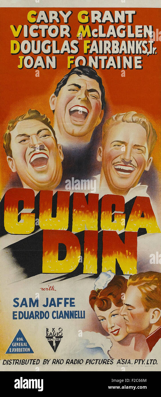 Gunga DIN 06 - poster del filmato Foto Stock