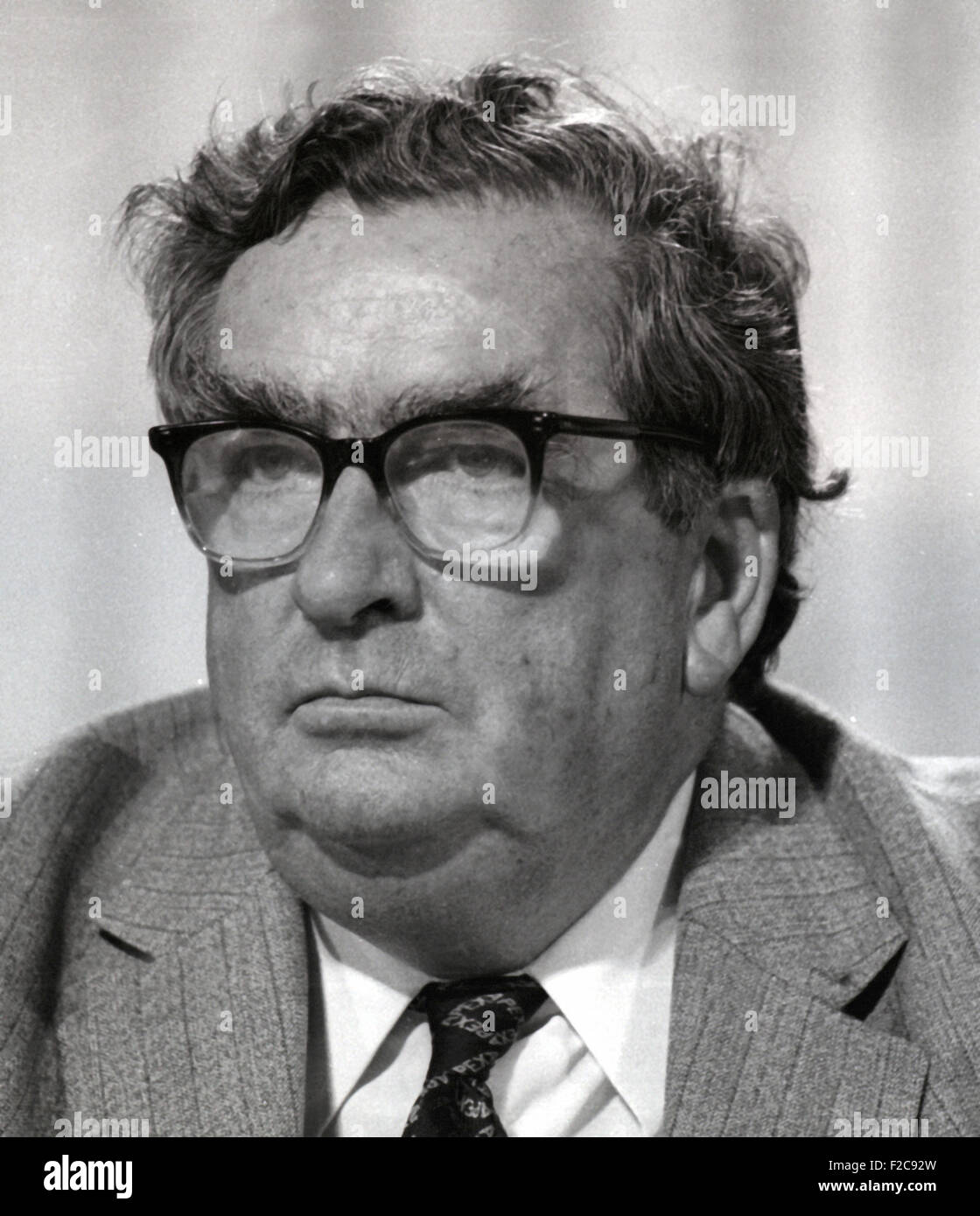 Denis Winston Healey Signore Healey del partito laburista britannico del candidato 1984 immagine Foto Stock