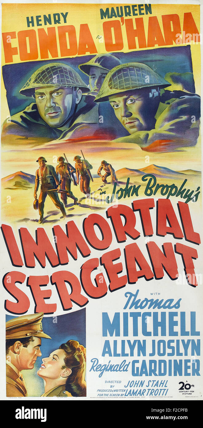 Sergente immortale 08 - poster del filmato Foto Stock