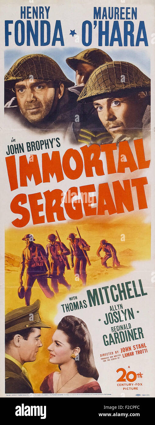Sergente immortale 09 - poster del filmato Foto Stock