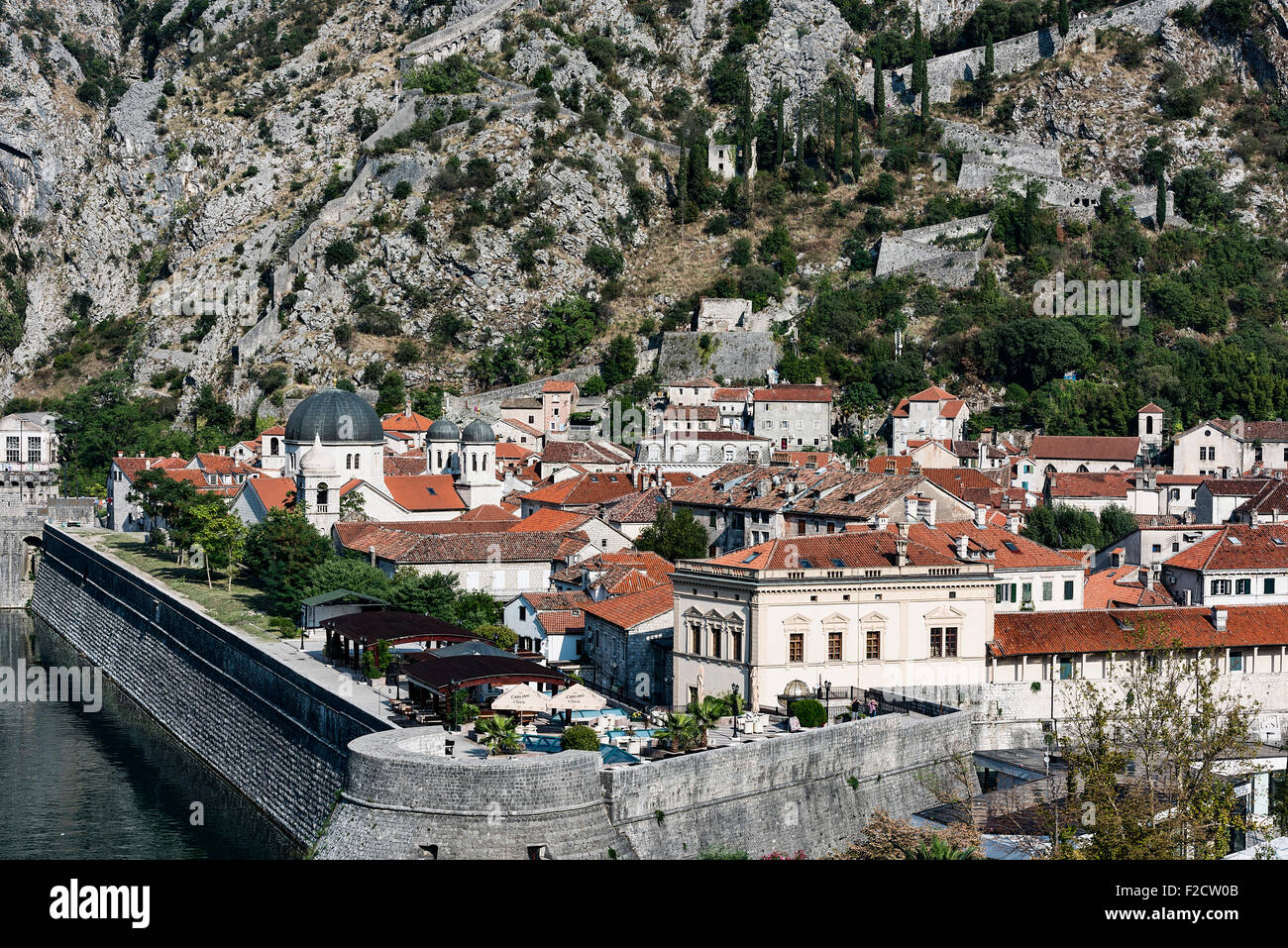 Città vecchia di Kotor, Montenegro Foto Stock