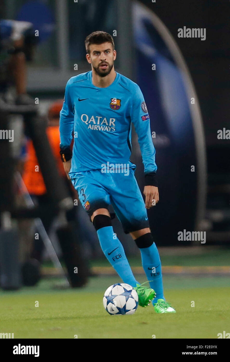 Roma, Italia. Xvi Sep, 2015. durante la Champions League Gruppo E partita di calcio contro nello Stadio Olimpico di Roma 16 Settembre 2015 Credit: agnfoto/Alamy Live News Foto Stock