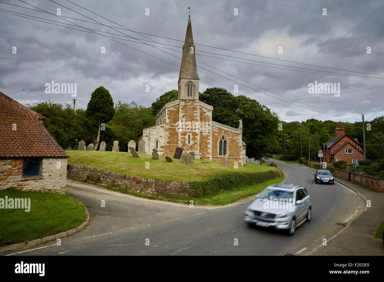 Sant'Andrea Chiesa Goston in Leicestershire Foto Stock