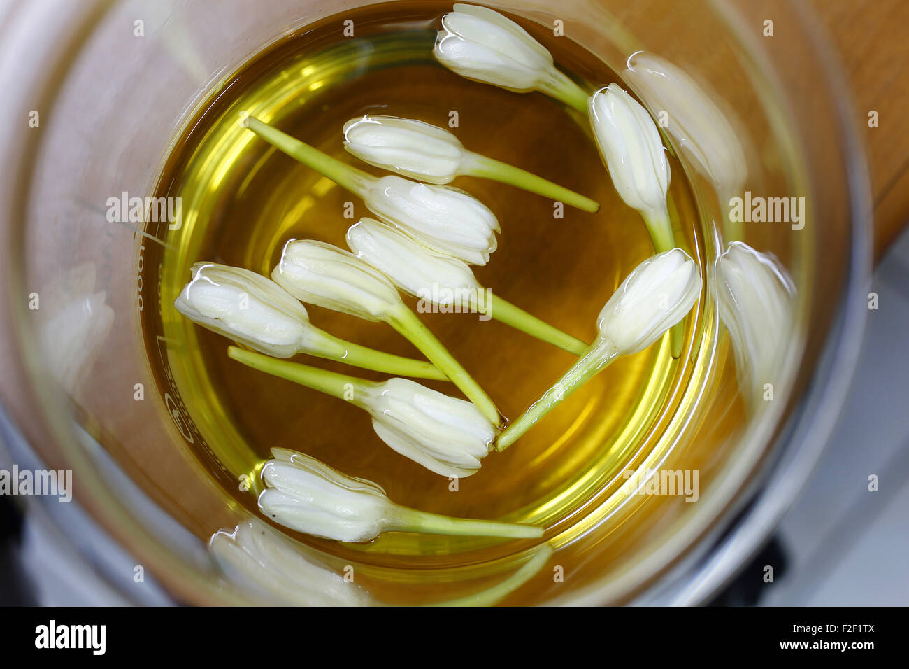 Tahiti, Polinesia francese, 2013: Monoi impianto di produzione Foto Stock