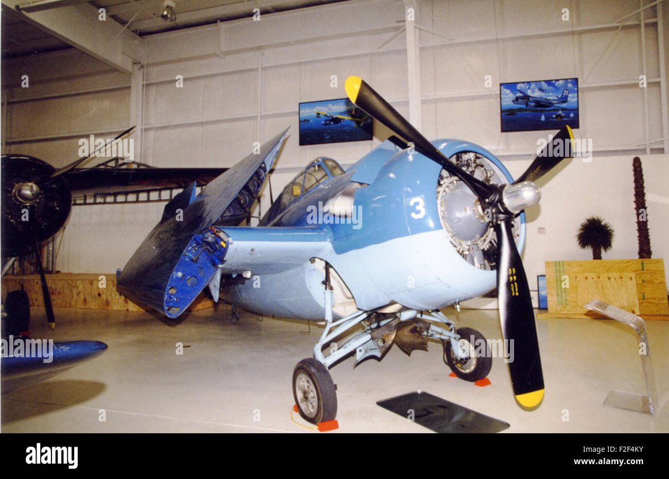 Grumman F4F-3 Wildcat FM-2, Bu n. 55627 (N47201) Foto Stock